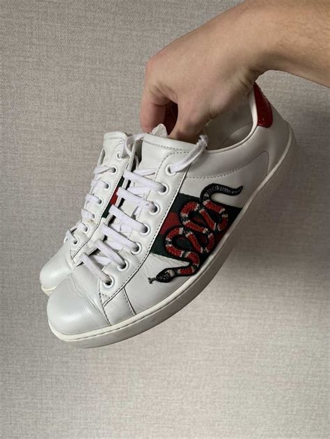 gucci ace snake ssense|gucci ace sneakers snake.